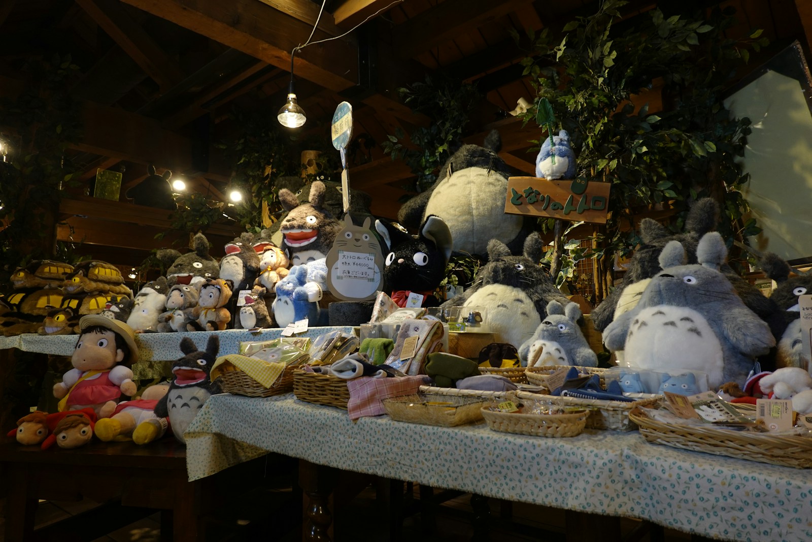 a bunch of stuffed animals on a table